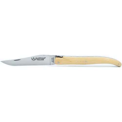 Laguiole pocket knife 11cm full handle in boxwood