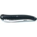 Laguiole knife 12 cm full handle with spring imagine n ° 2 in ebony
