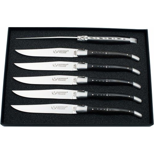 Table knives in ebony