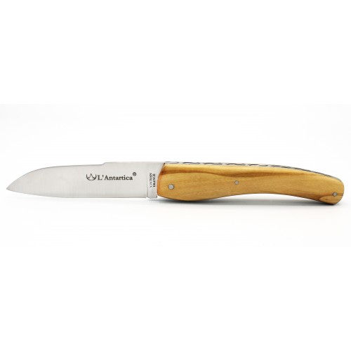 Pocket knife l'Antartica in olivewood
