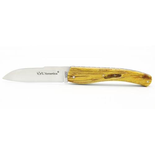 Pocket knife l'Antartica in yellow beech