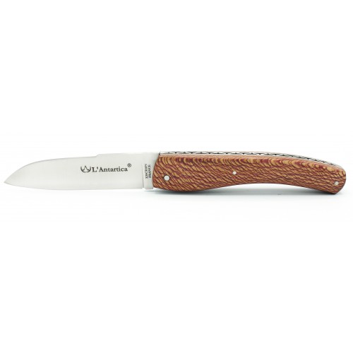 Pocket knife l'Antartica in plane wood