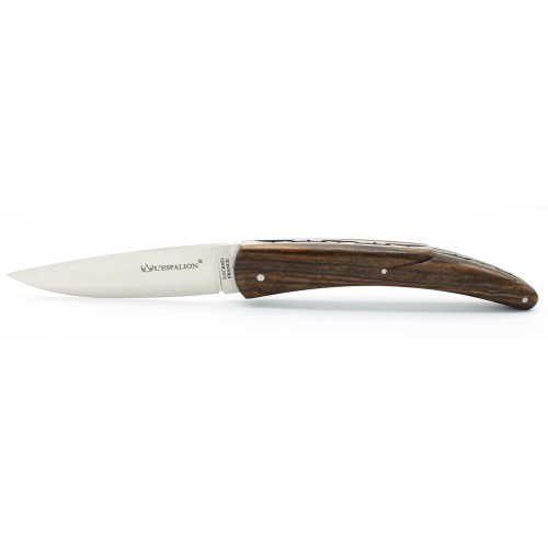 Pocket knife l'Espalion full handle in walnut