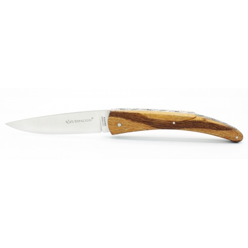 Pocket knife l'Espalion full handle in snake wood