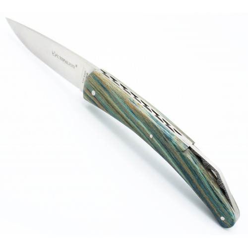 Pocket knife l&#039;Espalion bridge in Beech wood