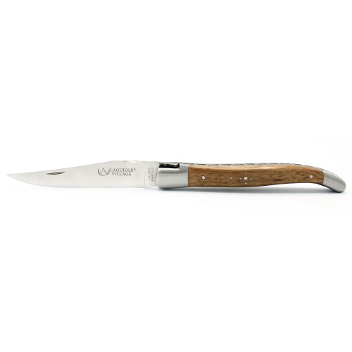 12 cm 2 bolsters Laguiole knife in walnut