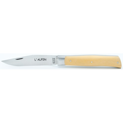 Pocket knife Alpin Classic in boxwood