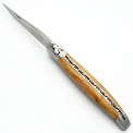 Laguiole pocket knife 13 cm 2 bolsters in juniper