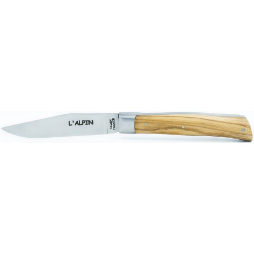 Pocket knife l'Alpin Classic in olivewood